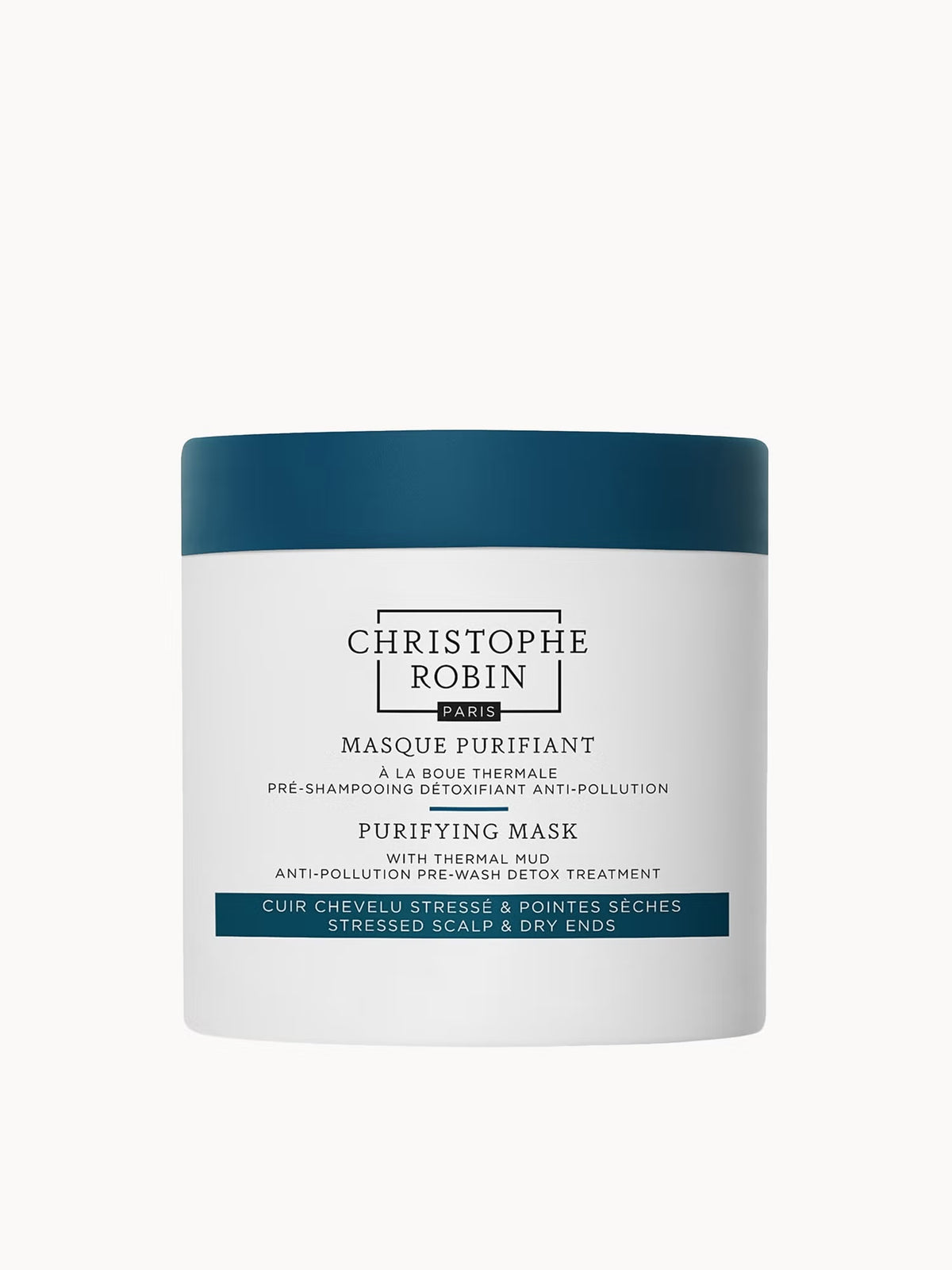 Christophe Robin Purifying Mask with Thermal Mud 250ml
