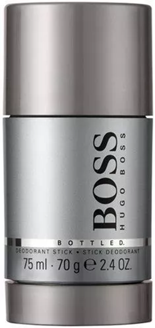 Hugo Boss Boss Bottled 75ml deodorant stick with sleek packaging, designed for everyday freshness and confidence.