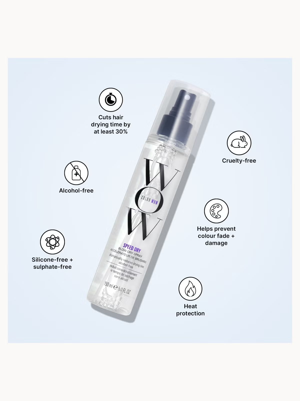 Color Wow Speed Dry Blow Dry Spray 150ml