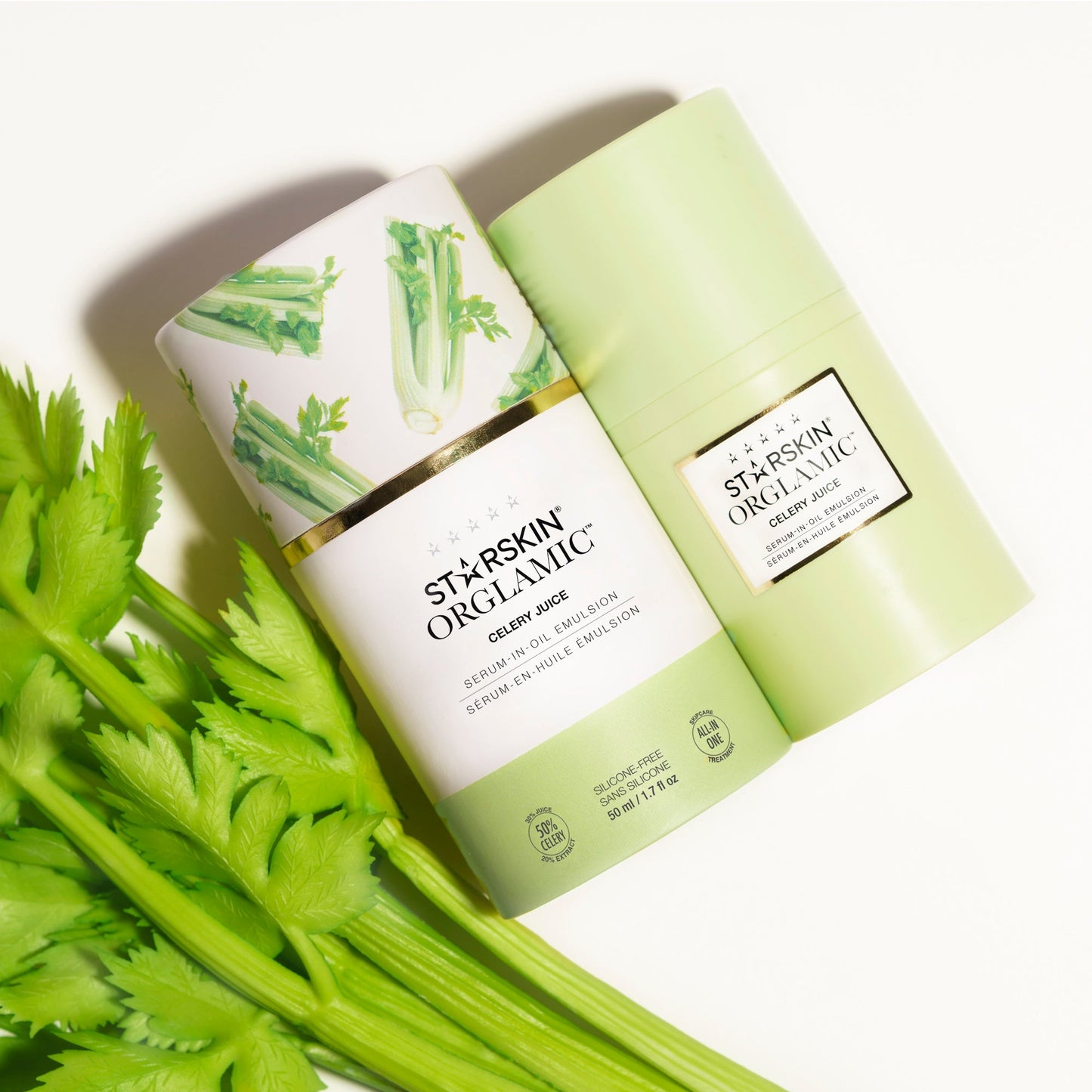 starskin orglamic celery juice serum-in-oil emulsion 50ml