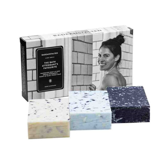 Badeanstalten The Bath Attendant's Favourite (3 Handmade Soaps)