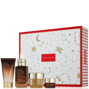 Estée Lauder The Lift and Glow 4-Piece Skincare Routine Gift Set (Worth £138.00)