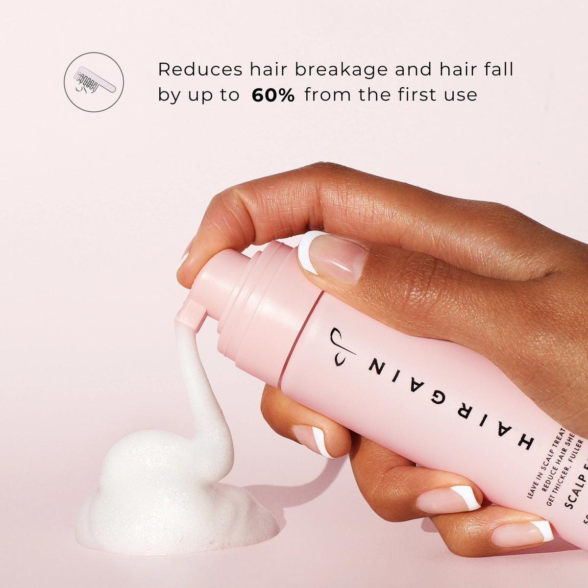 Hair Gain Scalp Foam 50ml Leave-In Treatment