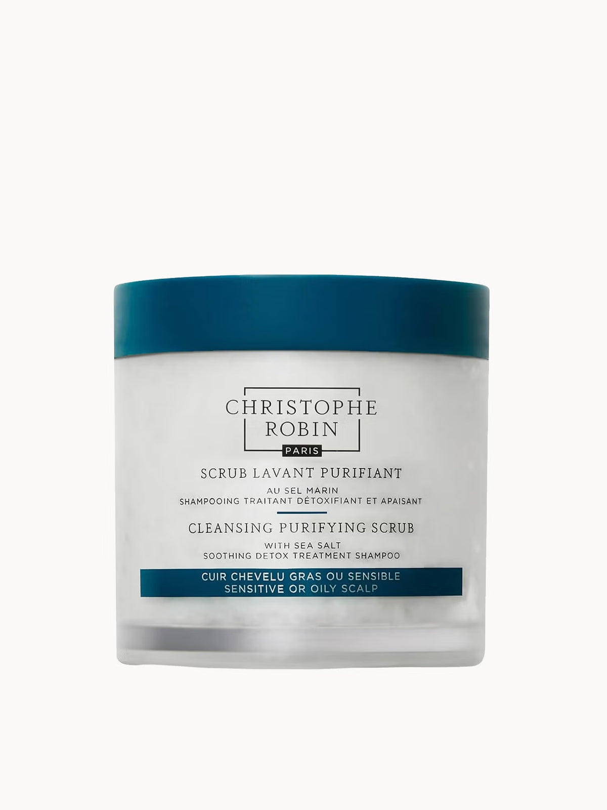 Christophe Robin Cleansing Purifying Scrub with Sea Salt 250ml