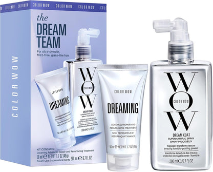 Color Wow The Dream Team Kit (Dream Coat FS + Dreaming Treatment 50ml) (Worth £41.43)