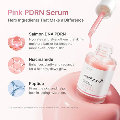 Medicube PDRN Pink Glass Skin Routine