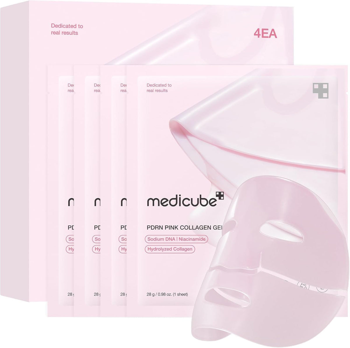Medicube PDRN Pink Collagen Gel Mask 4EA