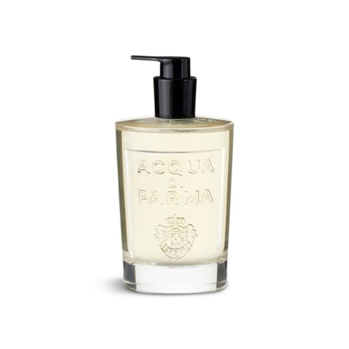 Acqua di Parma Colonia Hand Wash in 330ml bottle, luxurious bath and body product with elegant packaging.