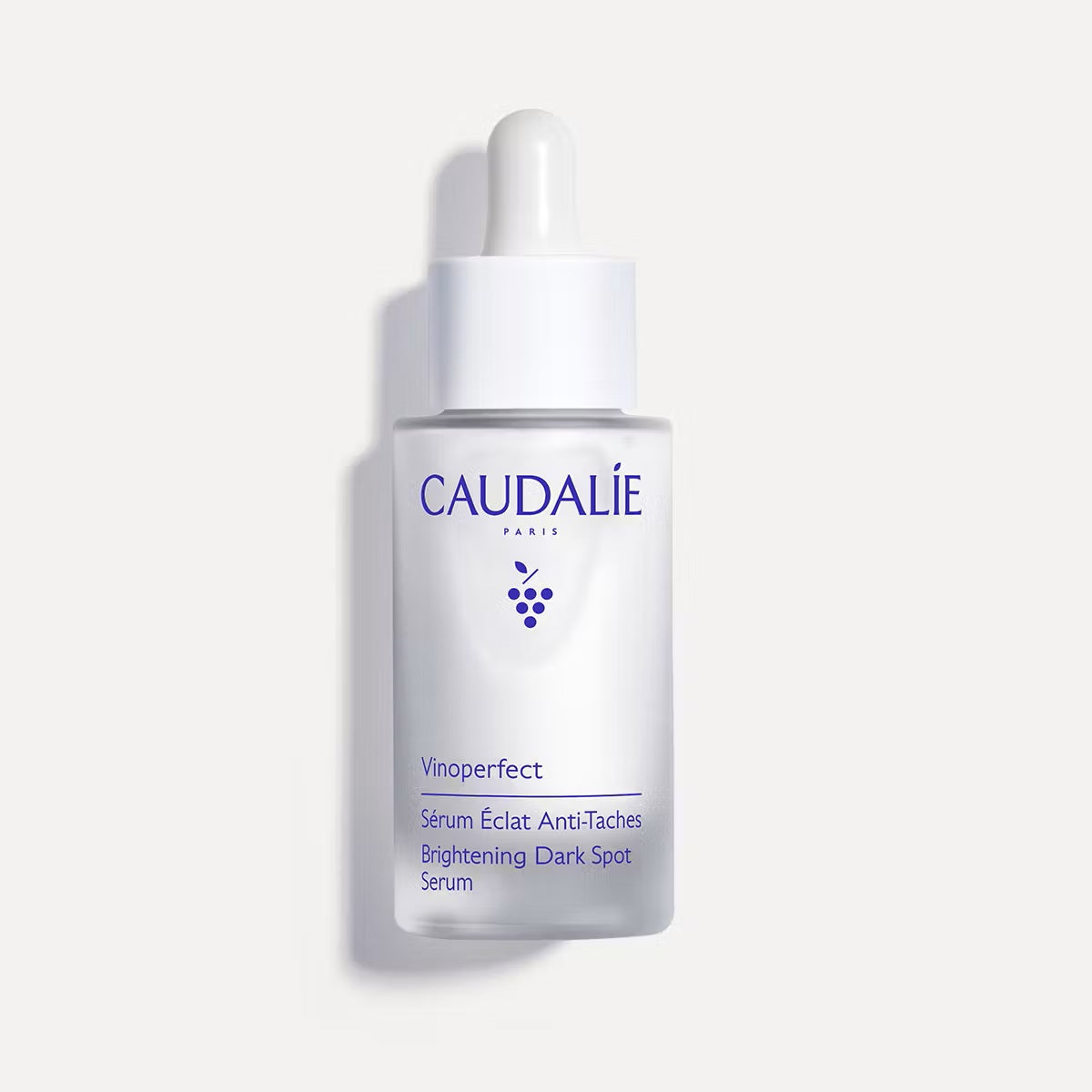 Caudalie Vinoperfect Brightening Dark Spot Serum in 30ml bottle, a luminous skincare lotion for brightening and dark spot reduction.