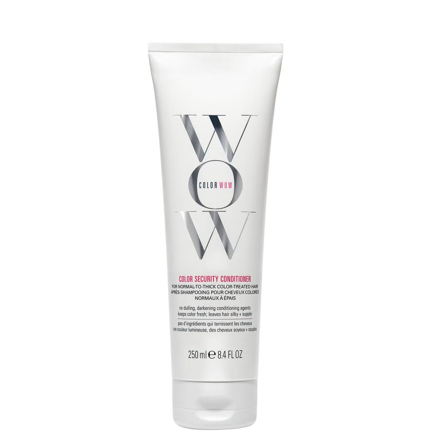 Color Wow Colour Security Conditioner for normal to thick hair, 250ml, nourishing hair care product for color protection and shine.