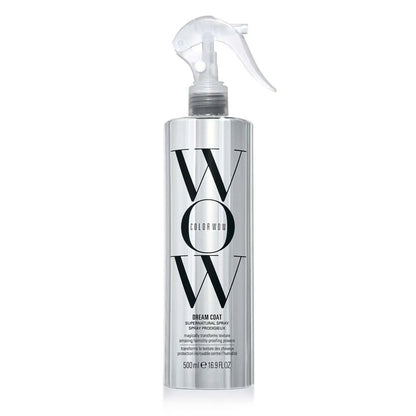 Color Wow Dream Coat anti-frizz treatment in a large 500ml bottle, designed for smooth, frizz-free hair.