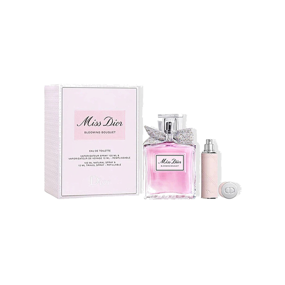 Dior Miss Dior Blooming Bouquet 100ml EDT Spray / 10ml Refillable EDT Spray