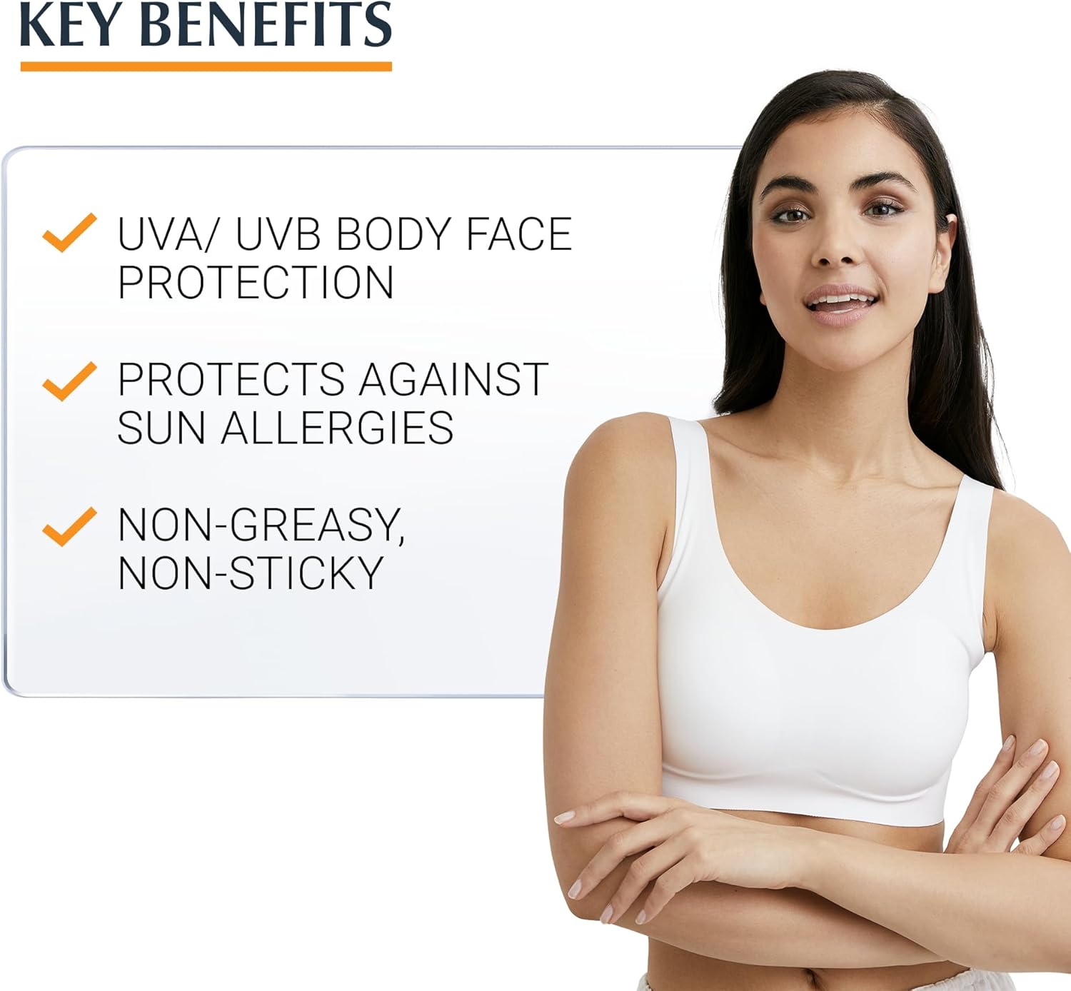 Eucerin Sun Allergy Protect SPF50+ sun cream gel for face and body, 200ml, providing high sun protection and soothing skin.