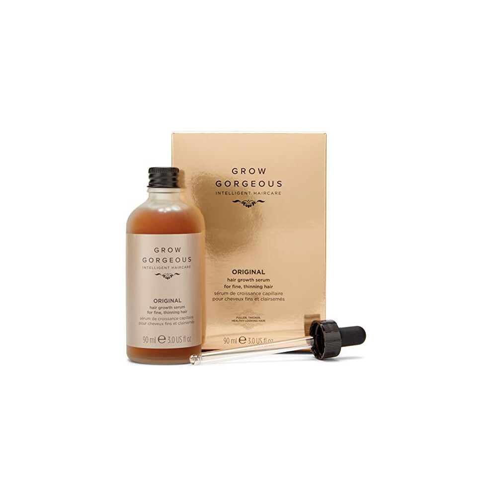 Grow Gorgeous Hair Growth Serum Original in a 60ml bottle, promoting healthy hair growth and strengthening hair strands.