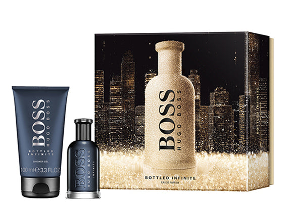Hugo Boss  Bottled infinite EDP 50 Ml + Shower Gel 100 Ml  Giftset