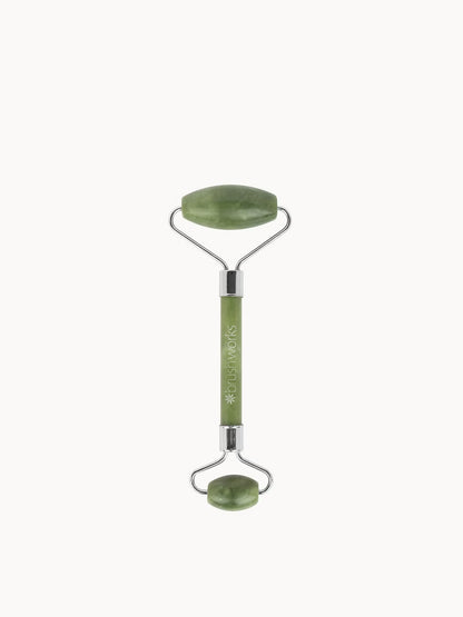 Brushworks HD Jade Roller Face Massager