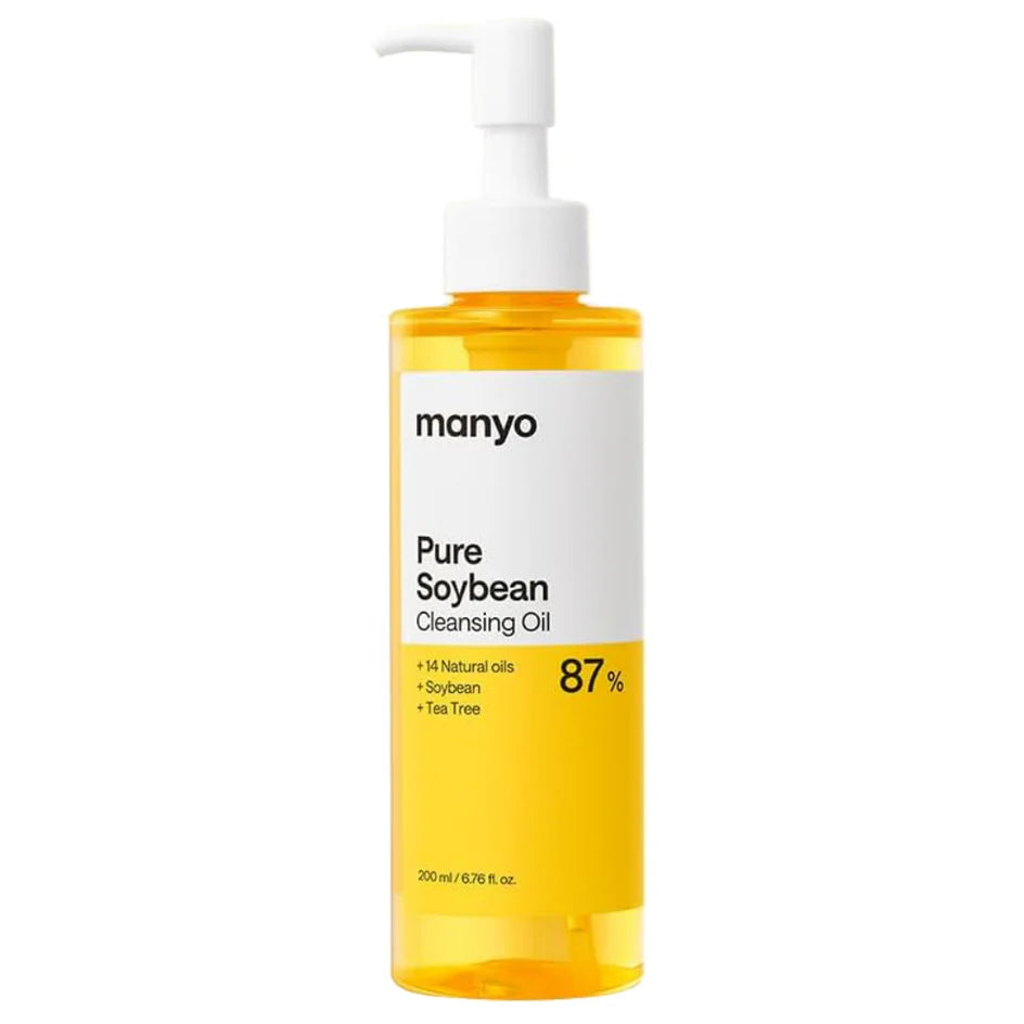 Ma:nyo Pure Cleansing Oil bottle, 55ml facial cleanser with lightweight, gentle formula for effective makeup and impurities removal.