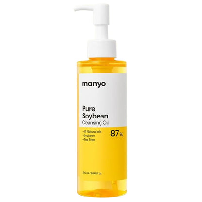 Ma:nyo Pure Cleansing Oil bottle, 55ml facial cleanser with lightweight, gentle formula for effective makeup and impurities removal.