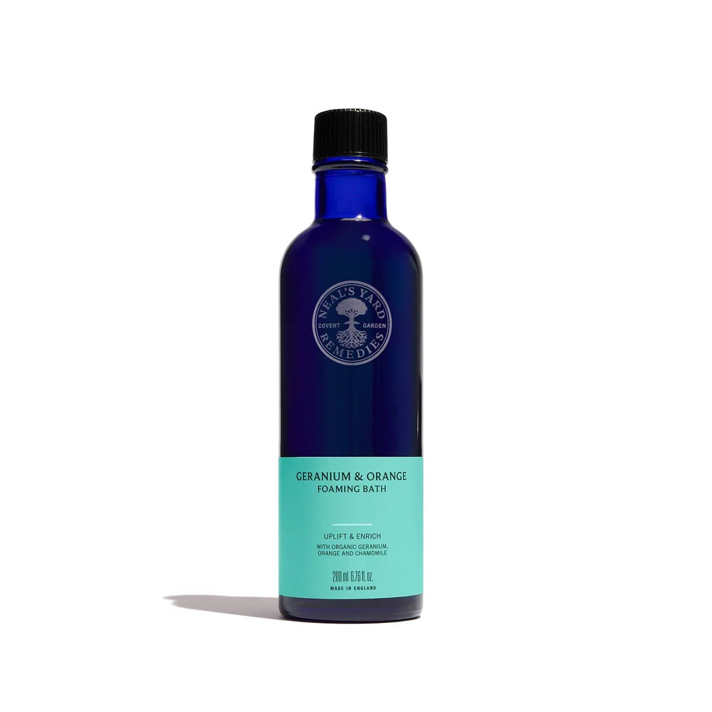 Neal's Yard Remedies Geranium and Orange Foaming Bath 200ml
