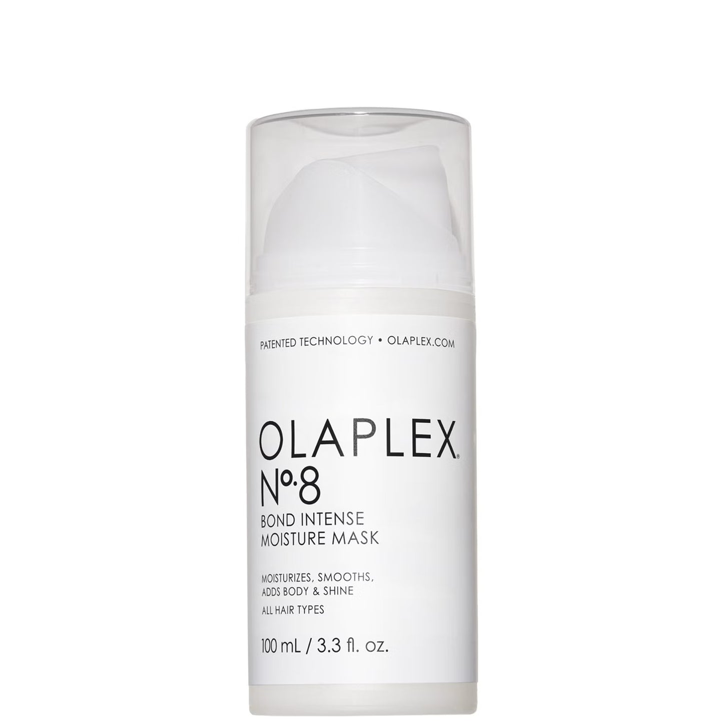 Olaplex No.8 Bond Intense Moisture Hair Mask in 100ml jar, moisturizing hair care treatment by Olaplex.