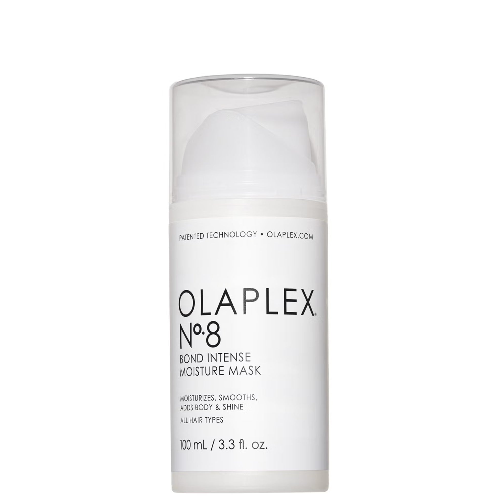 Olaplex No.8 Bond Intense Moisture Hair Mask in 100ml jar, moisturizing hair care treatment by Olaplex.