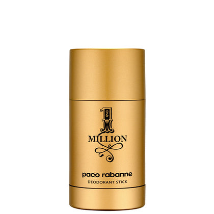 Paco Rabanne 1 Million deodorant stick 75ml in sleek silver packaging, designed for men’s fresh fragrance.