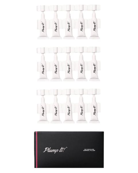 Plump It No Needles Derma Filler Pods Starter Kit 15 x 10ml