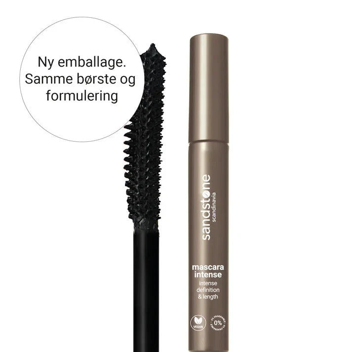 Sandstone Allergy Certified  Mascara -  Intense Black 10g Oil Free & Long lashes