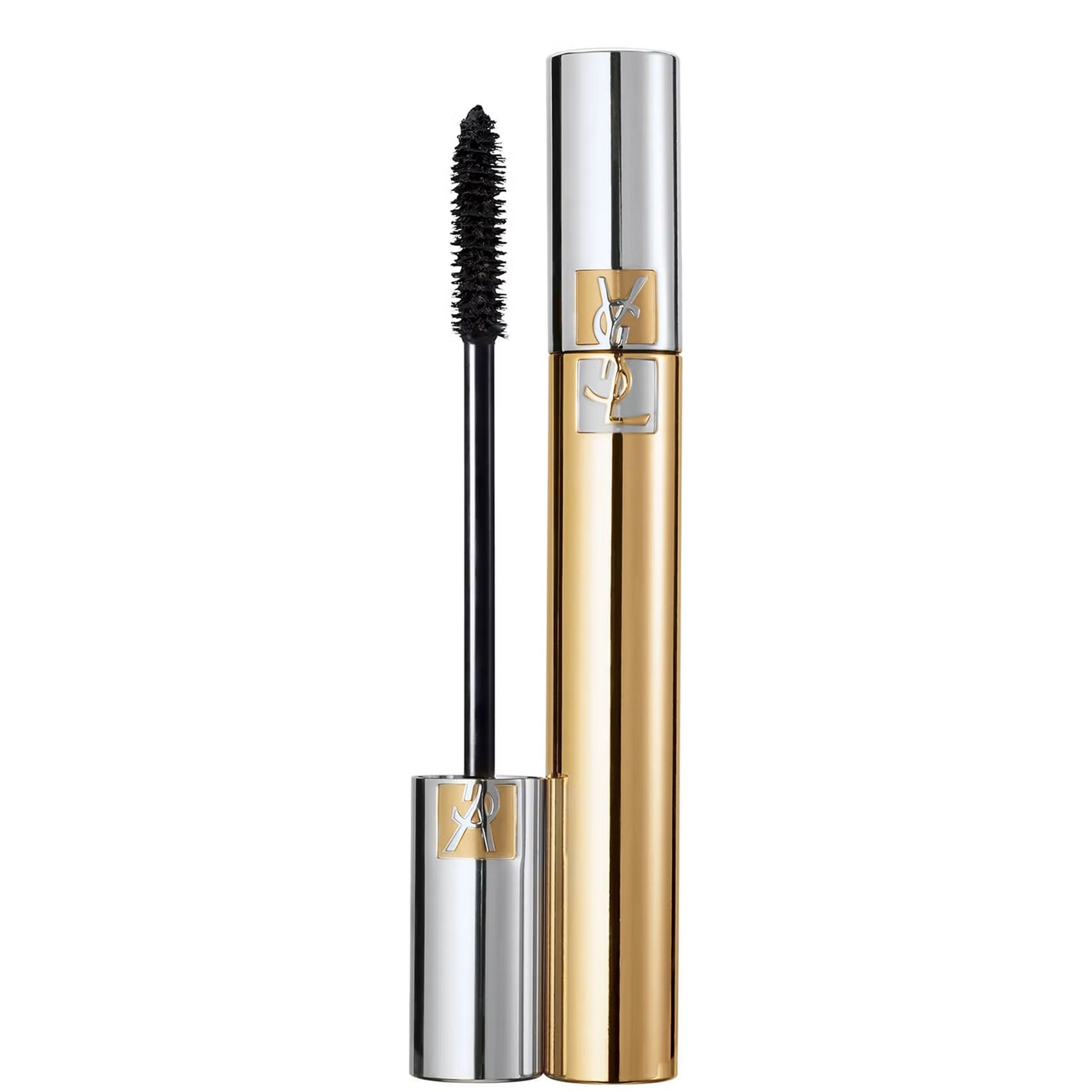 Yves Saint Laurent Luxurious Mascara for False Lash Effect in 01 High Density Black, enhancing eye makeup with voluminous lashes.