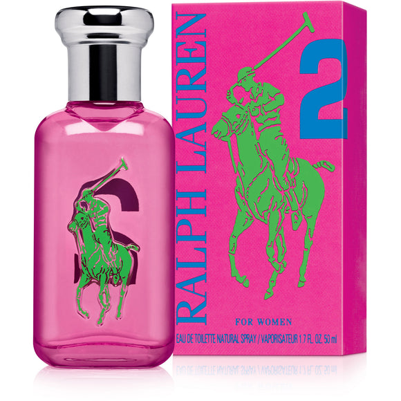 ralph lauren big pony collection 2-pink for women 50ml edt spray