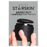 starskin artist fx™ auto-patting professional makeup applicator and refill pack rubycell puff refill pack (set of 2)
