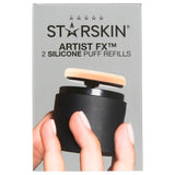 starskin artist fx™ auto-patting professional makeup applicator and refill pack silicone puff refill pack (set of 2)