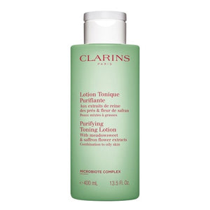 clarins purifying toning lotion 400ml - combination/oily skin