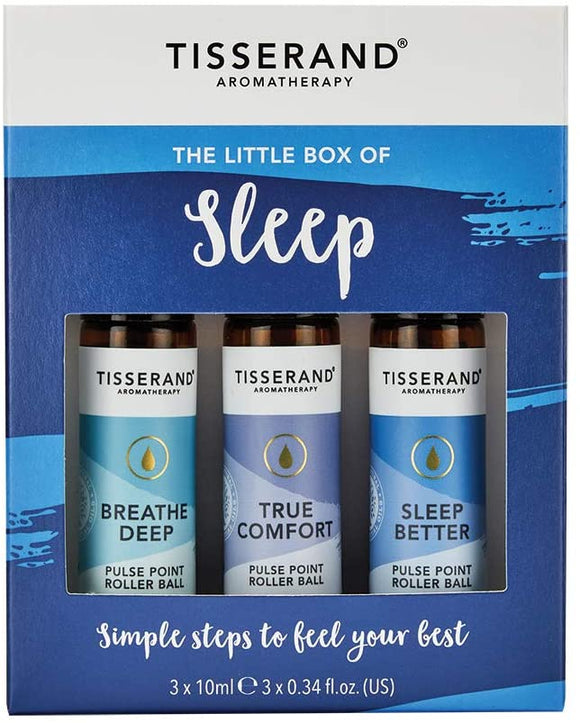 tisserand aromatherapy little box of sleep 3x10ml