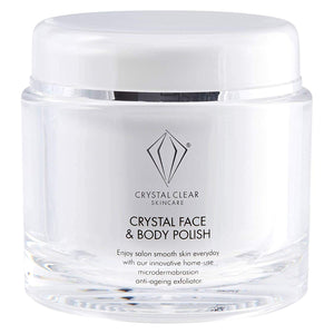 crystal clear crystal face and body polish 150ml default title