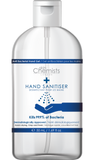 skinchemists london hand sanitiser 250ml high strength, made in uk 50ml