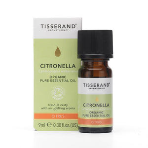 tisserand aromatherapy citronella organic pure essential oil 9ml