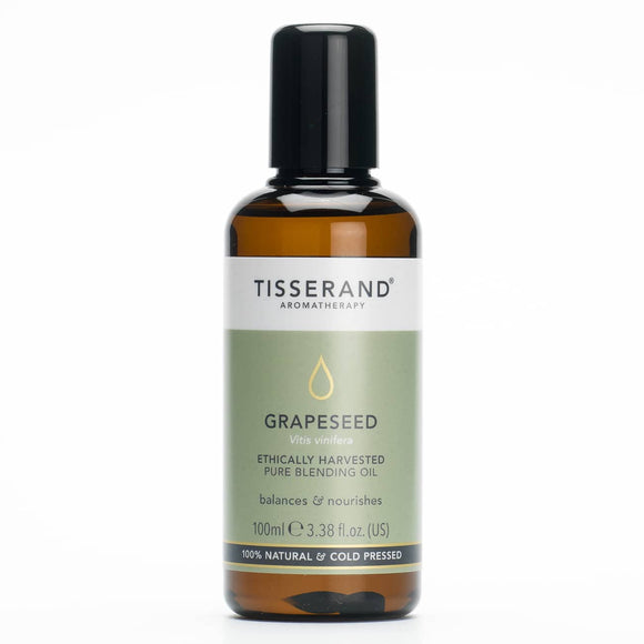 tisserand aromatherapy grapeseed ethically harvested oil  100ml