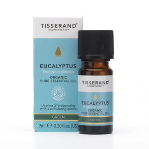 tisserand aromatherapy organic pure eucalyptus essential oil 9ml