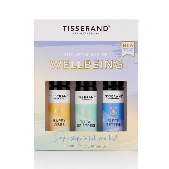 tisserand aromatherapy little box of wellbeing 3x10ml