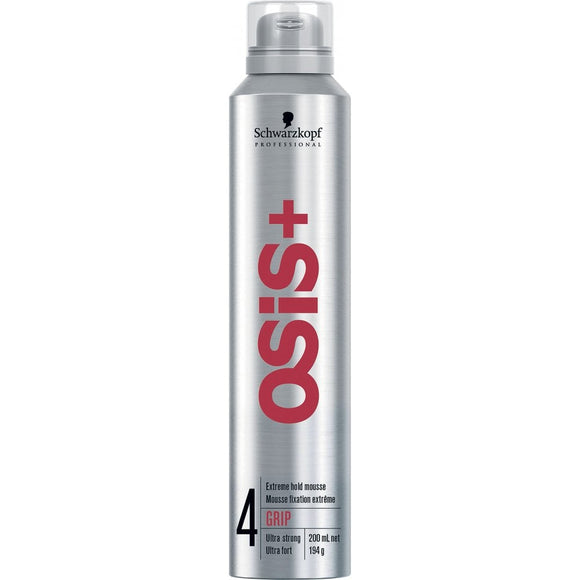 schwarzkopf professional osis+ grip extreme hold mousse 200ml