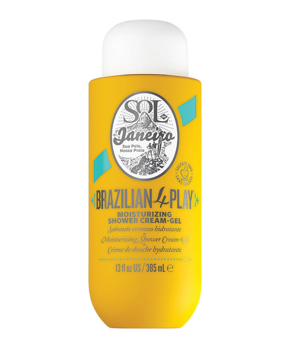 sol de janeiro brazilian 4 play moisturizing shower cream-gel 385ml